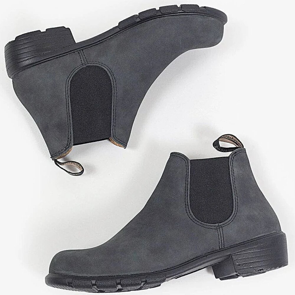 Blundstone Women's Charcoal Gray Chelsea Ankle Boots